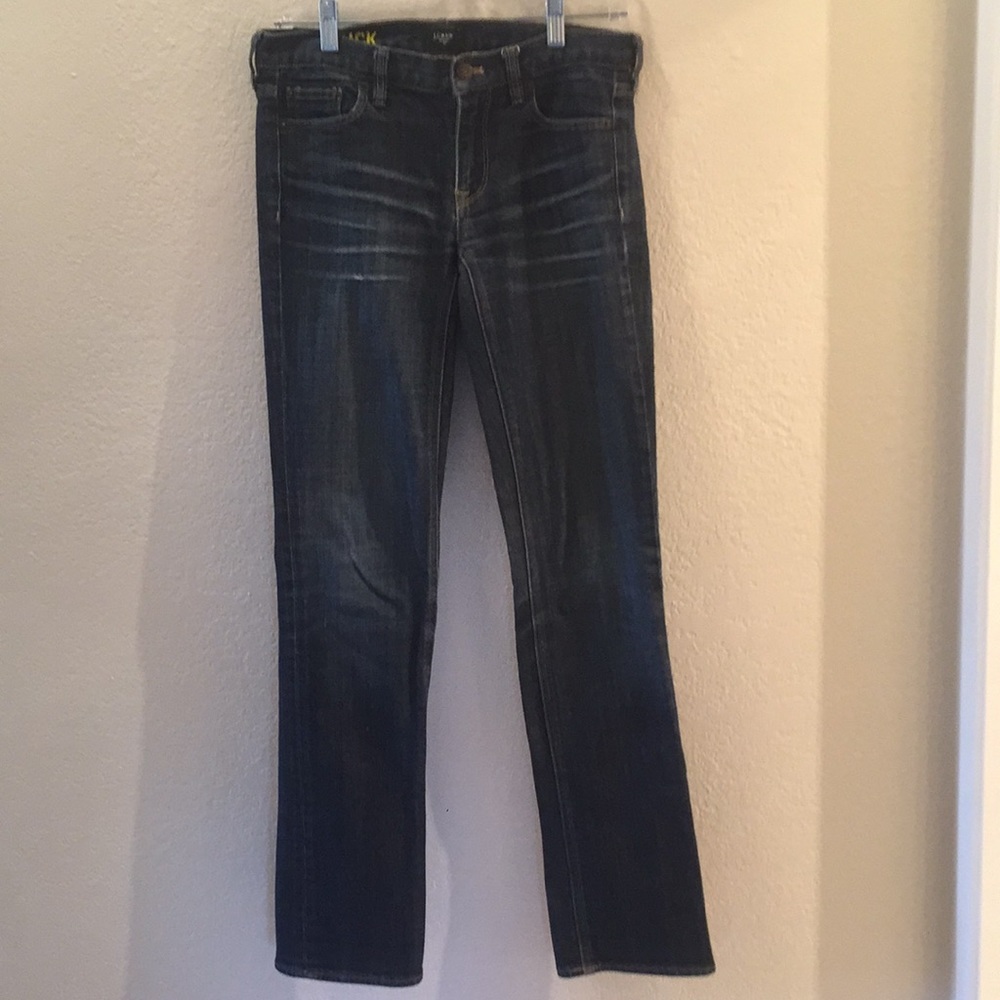 J. Crew Matchstick Straight Leg Jeans Size 28R